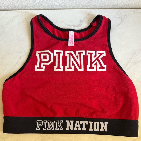 PINK Crop Sports Bra 2 for $22 ❇️ - Picture 1 of 3